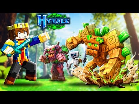 Minecraft But Everything Is Realistic 😱| Hytale Gameplay