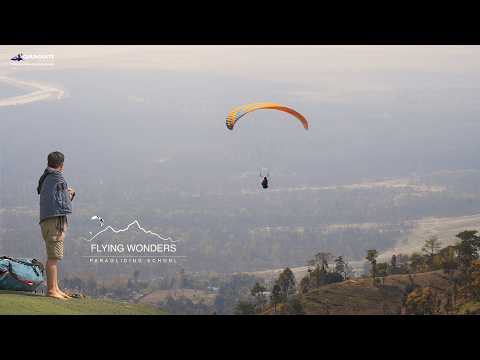 Flying High : Learning To Fly, Paragliding With @flyingwondersparaglidingschool, Belaka!​