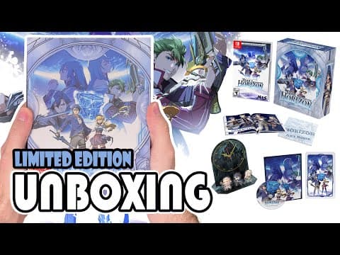 The Legend Of Heroes: Trails Beyond The Horizon Limited Edition Unboxing
