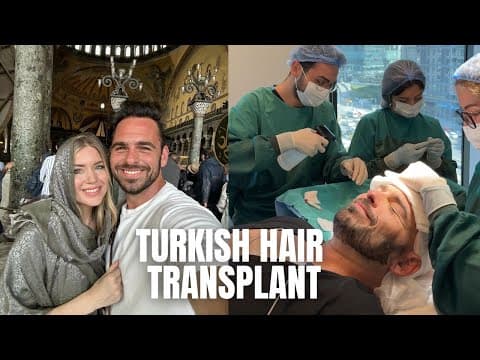 Hair Transplant In Turkey!! 😳 Istanbul + Cappadocia