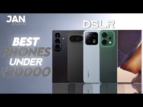Top 5 Camera Phones Under 20000 January 2026 | Best Camera Phone Under 20000 | Phone Under 20000 !