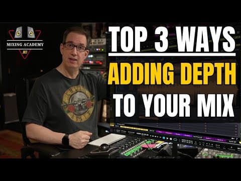 Compression & The 3d Sound Field | Mixing Academy.net