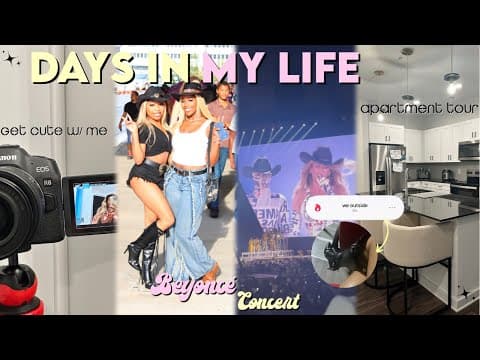 Atl Vlog: Beyoncé Concert W/ Mariah 💃🏾 | Mini Apartment Tour 🏡 | Move-in Content Gone 😩 |shalaya Dae