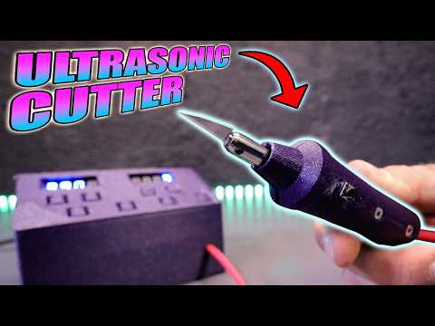 Homemade Ultrasonic Cutter Vs $500 Store Version!