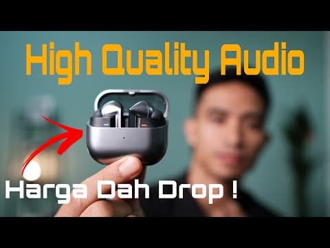 Tws Favorite Setakat Ini ! Review Samsung Galaxy Buds 3 Pro