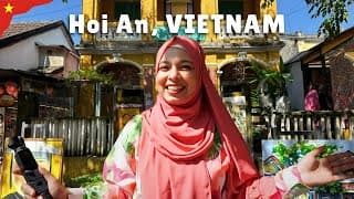 Perfect Day Tour In Hoi An, Vietnam! Halal Food, Basket Boat, Lantern Boat & More 🇻🇳