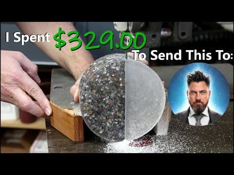 My Collab With Nick Zammeti | Shipping An 8lb Block Of Resin Overseas!