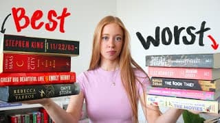 My Favorite (and Most Hated 😅) Books Of 2025!