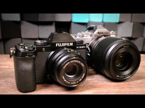 Best Starter Camera: Nikon Z Fc Or The Fuji X-s20. On Route 66