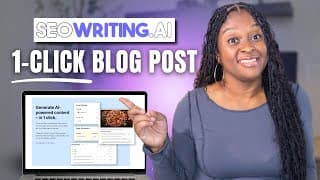 Create Blog Posts In 1-click With Seowriting.ai (full Tutorial + Demo)