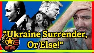 Trump: Ukraine Sign Surrender Deal Or Kiss America Goodbye!