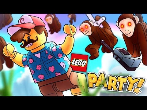 Anything But The Monkey Kamikaze! (lego Party!)
