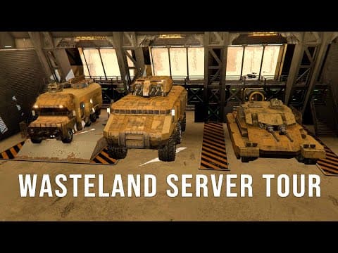Mad Max Style Wasteland Server Tour - Space Engineers
