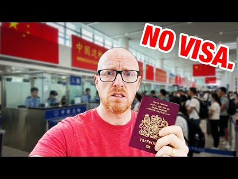 I Tried To Fly Across China With No Visa (big Mistake?)
