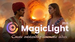 Magic Light Ai -  Create Cinematic Viral Videos In One Click [ 2026 ]