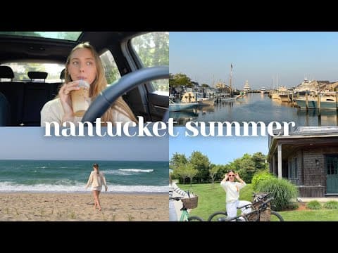Nantucket Vlog | Brand Trip, Sunset Sail, Pickleball