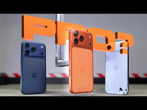 Iphone 17 Pro Max Vs 17 Air Drop Test! 'custom' Aluminum Vs Titanium