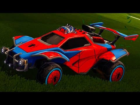 New Spiderman Car In Rocket League (haunted Hallows 2024)