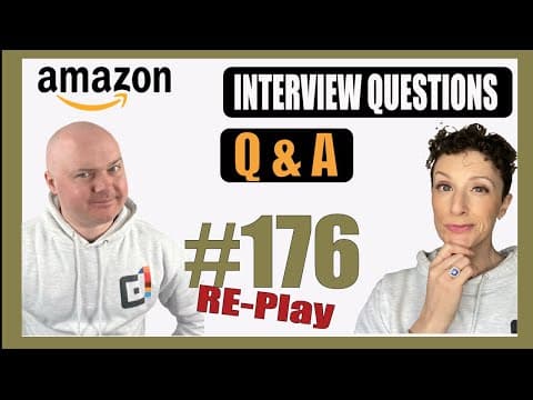Free Live Interview Coaching From An Ex- Amazon Bar Raiser & Senior Leader