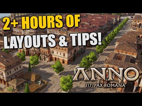 2+ Hours Of Anno 117 Layout Designs & Gameplay Tips! | Early Access Twitch Stream