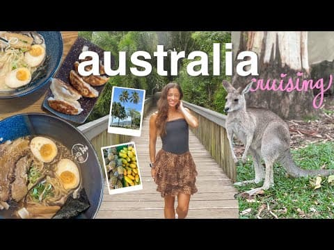 A Week Cruising In Australia *as Crew* 🐨🇦🇺 Koala Sanctuary, Cairns + Airlie Beach, Crew Bar Fun!