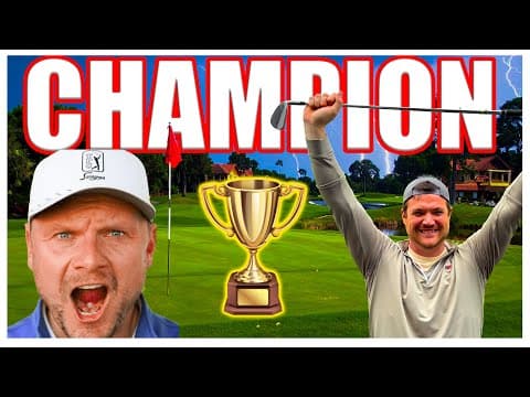 Alex Etches Vs James Robinson: Youtube Golf Battle Finale