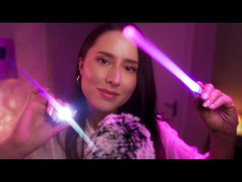 Asmr Intense Light Triggers For Sleep ✨ Cozy Visual Triggers ✨ Scanning, Focus, Whispers, Tk Tk