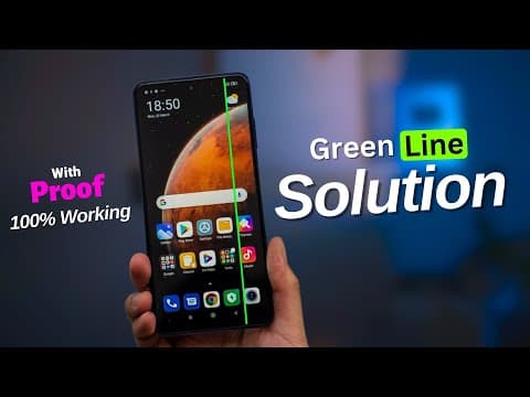 1 New Trick To Avoid & Fix Green Line On Phone Screen 2025