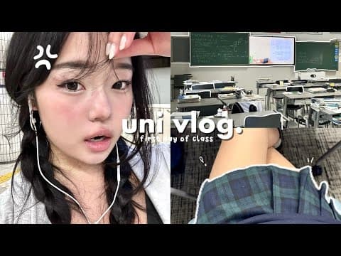 Uni Vlog👥: Productive Busy Day, Late Evening Classes & Getting Back Into A Routine