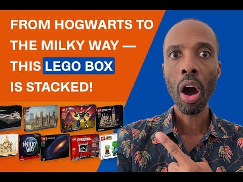 From Hogwarts To The Milky Way — This Lego Box Is Stacked ✨