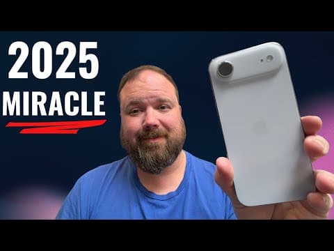 The Iphone Air Did The Impossible!