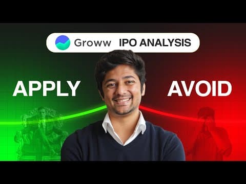 Groww Ipo Analysis | Watch This If You Are Applying