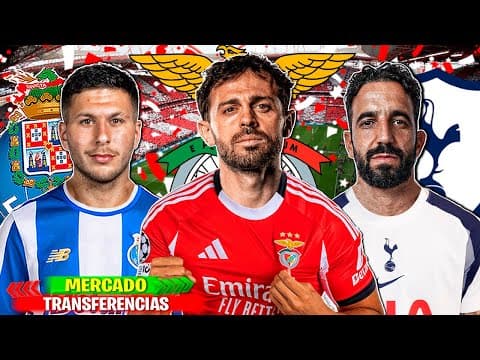 10 Transferencias Confirmadas | Rumores 25/26! Bernardo Silva Benfica, Bardghji Porto, Ruben Amorim