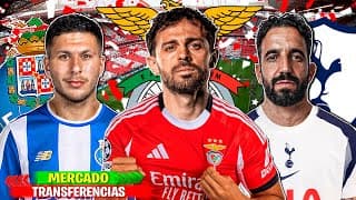 10 Transferencias Confirmadas | Rumores 25/26! Bernardo Silva Benfica, Bardghji Porto, Ruben Amorim