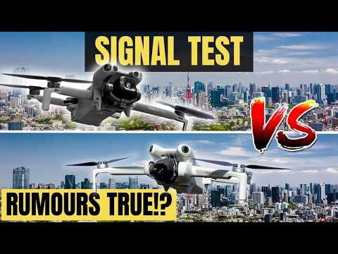 Dji Mini 5 Pro Signal Test Vs Dji Mini 4 Pro