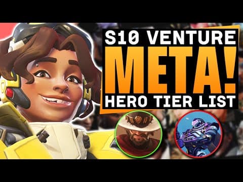 The New Era Of Crowd Control - Season 10 Venture Meta Hero Tier List