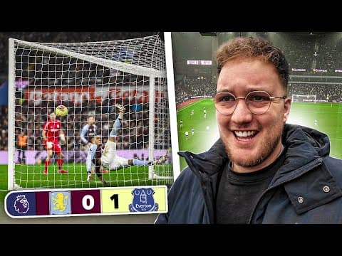 Terrible Villa Lose At Home To Everton...