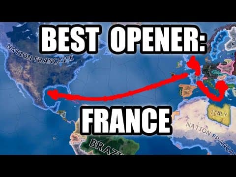Best France Opener For Hearts Of Iron 4