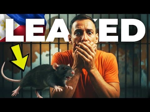 Vitaly’s Leaked Philippines Jail Footage Is Insane... (rats & Roaches)