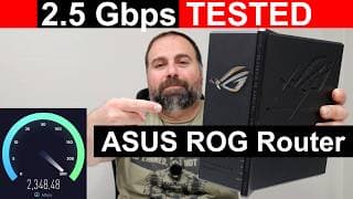 Asus Gs-be18000 Wifi 7 Review: Insane Speed, Great Range?