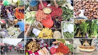 Belanja Kepasar Pagi ⁉️ Belanja Sayur & Kebutuhan Lainnya ⁉️ Harga Cabe Lagi Melambung Tinggi Guys‼️