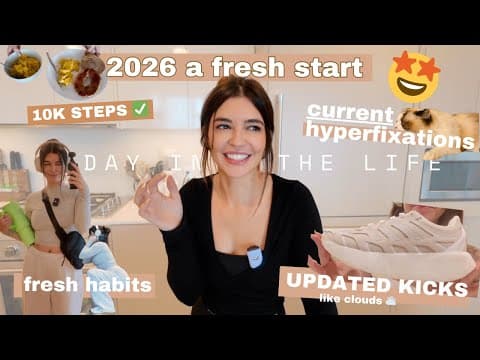 Building Better Habits One Cozy Day At A Time 🤍 | Goals, Steps & Soft Life Vibes