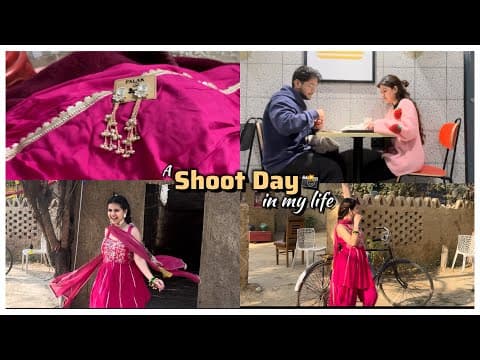 Behind The Scene Of Shoot Day 📸♥️ ~ Shoot Diaries ~ Ashima Saxena ~