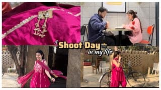 Behind The Scene Of Shoot Day 📸♥️ ~ Shoot Diaries ~ Ashima Saxena ~