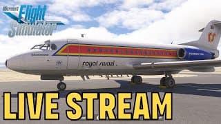 Microsoft Flight Simulator 2024 - Fokker F28 To Duke Bush Trip In The Dunes!
