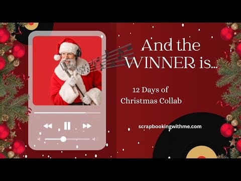 12 Days Of Christmas Winner Of Over $100 Worth Of Product Is...