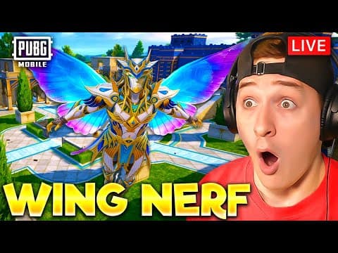 Wings Got Nerfed! Are They Still Good?! Pubg Mobile Live