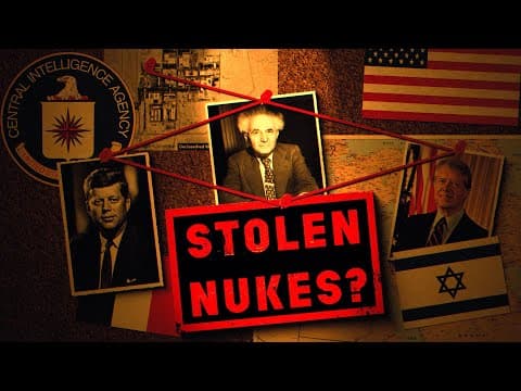 How Israel Secretly Built The Atomic Bomb (and Lied About It)
