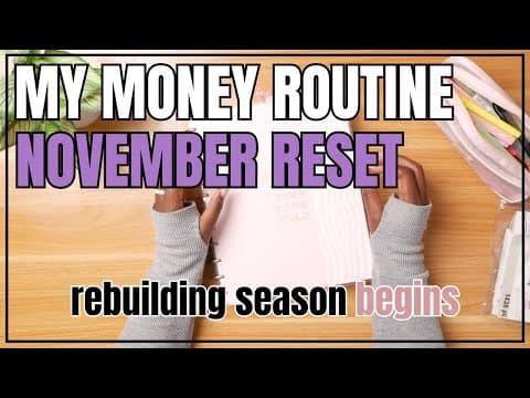 November Reset | It Is Time To Rebuild