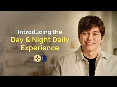 Day & Night—a Brand New Daily Experience On The Gospel Partner App | Joseph Prince